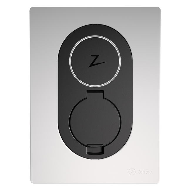 Zaptec Go - Type 2 Laadpaal met Socket - Tot 22 KW - 4G & Wifi Cloud White