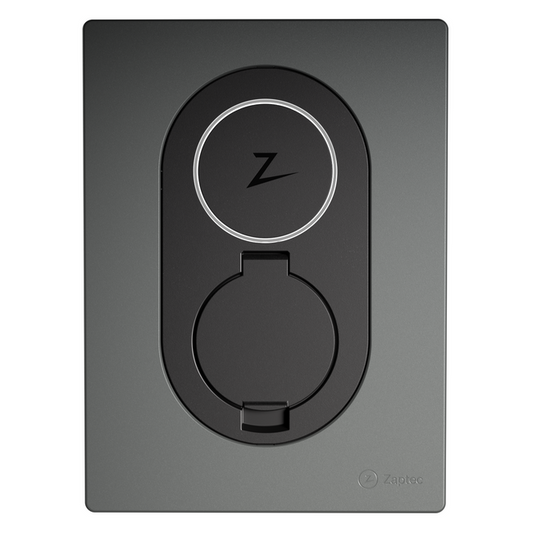 Zaptec Go - Type 2 Laadpaal met Socket - Tot 22 KW - 4G & Wifi Rock Grey