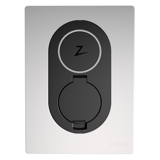 Zaptec Go - Type 2 Laadpaal met Socket - Tot 22 KW - 4G & Wifi Cloud White